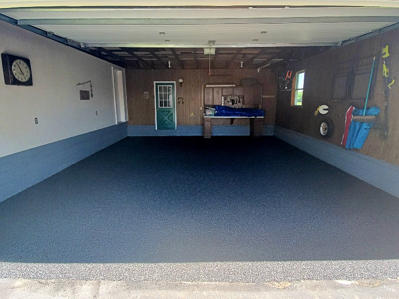 Garage Floor Coating example