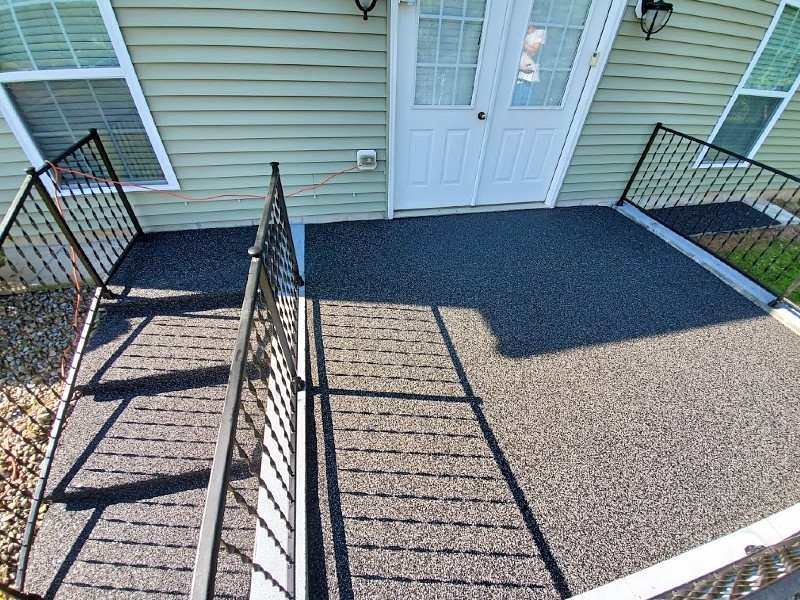 Patio Coating example
