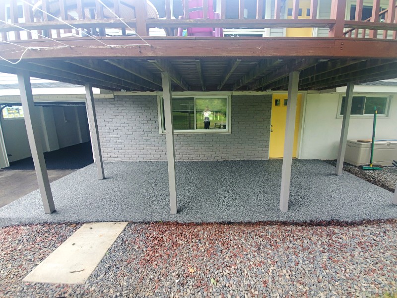 Patio Coating example