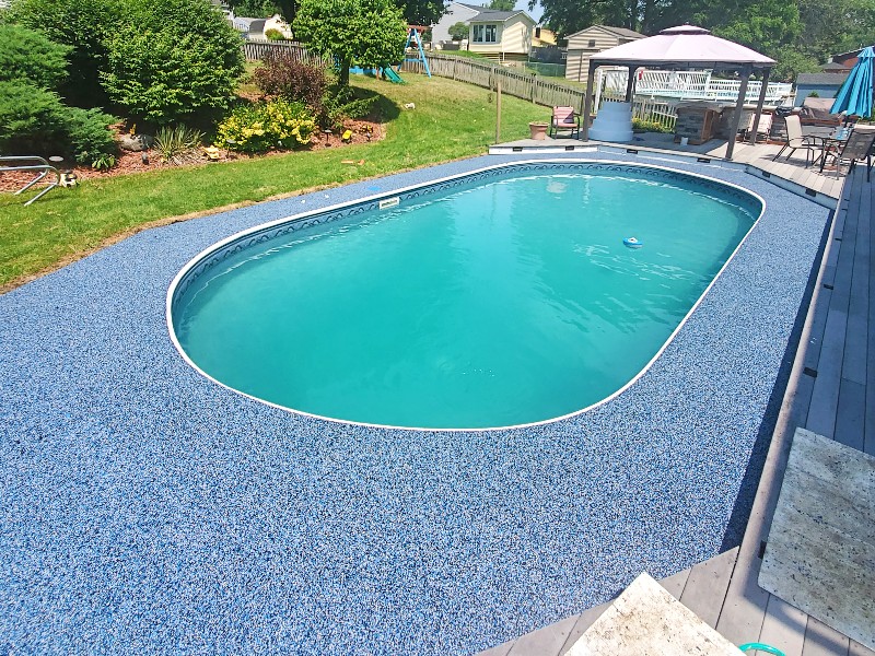 Pool Deck Resurfacing example